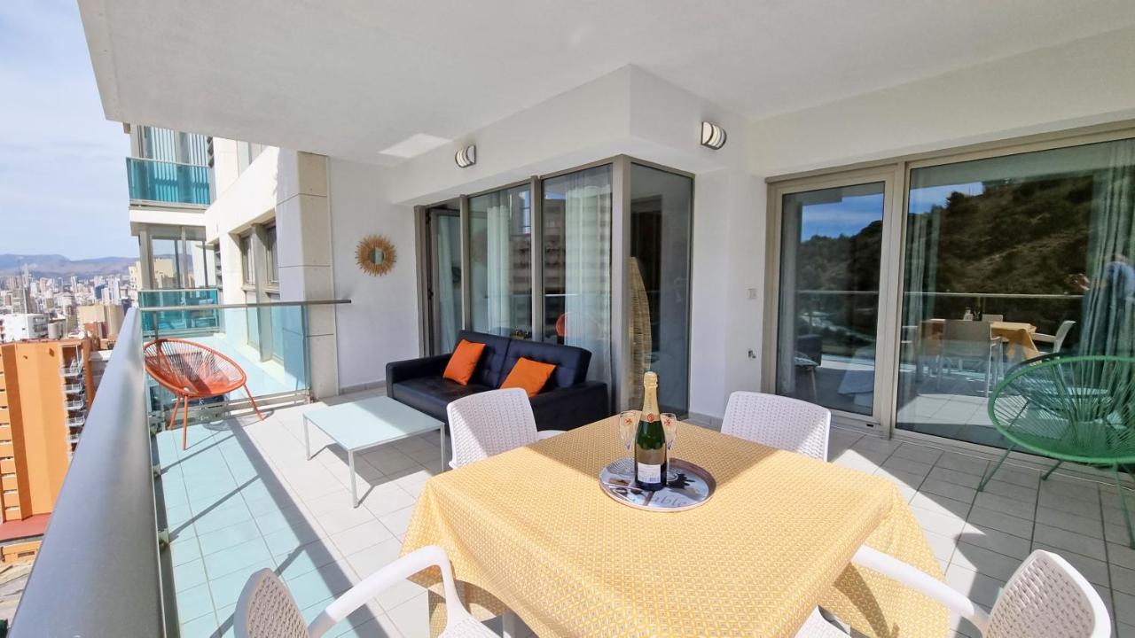 Skyline 6 Private Balcony, Sunny All Year Round, With Nice Views Бенидорм Экстерьер фото